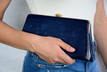 Load image into Gallery viewer, Clutch Purse-Vintage Navy