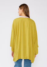 Load image into Gallery viewer, Pink Reversible Floral Print Kimono Cover Up: Rose/Green / One Size
