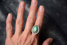 Load image into Gallery viewer, Ring Vintage Turquoise Silver
