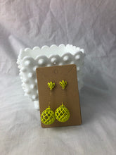 Load image into Gallery viewer, 60’s dangle neon earrings
