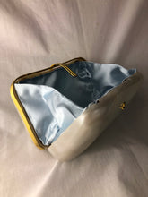 Load image into Gallery viewer, Vintage Lucite pearlized clutch
