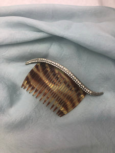 Hair comb -Vintage rhinestone